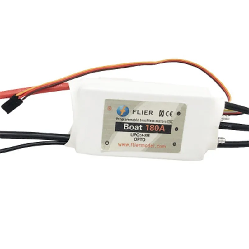 RC FATJAY FLIER 180A ESC 22S Surfboard Brushless BLDC Water Cooling Electronic Speed Controller for RC Boat