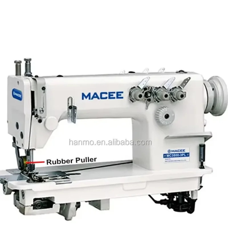 MC 3800-3PL 3 Needle Chain Stitch Lockstitch Sewing Machine