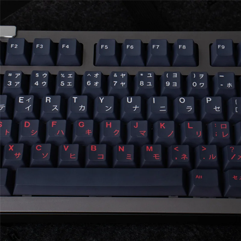 GMK Bushido Keycaps Cherry Profile  PBT 23/129 Keys DYE-Sub Mechanical Keyboard Keycap For MX Switch With 6.25U Space Bar