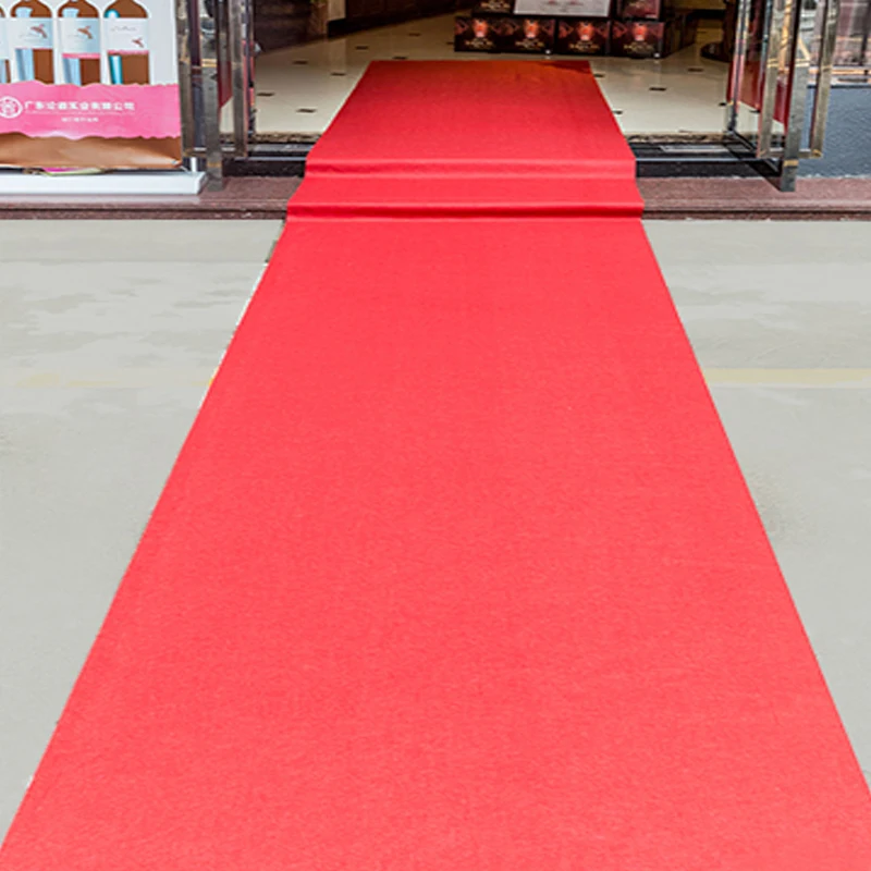 Alfombra antideslizante para pasillo de boda, alfombra blanca para boda, alfombra roja para boda, alfombras para fiesta y escenario, alfombra para