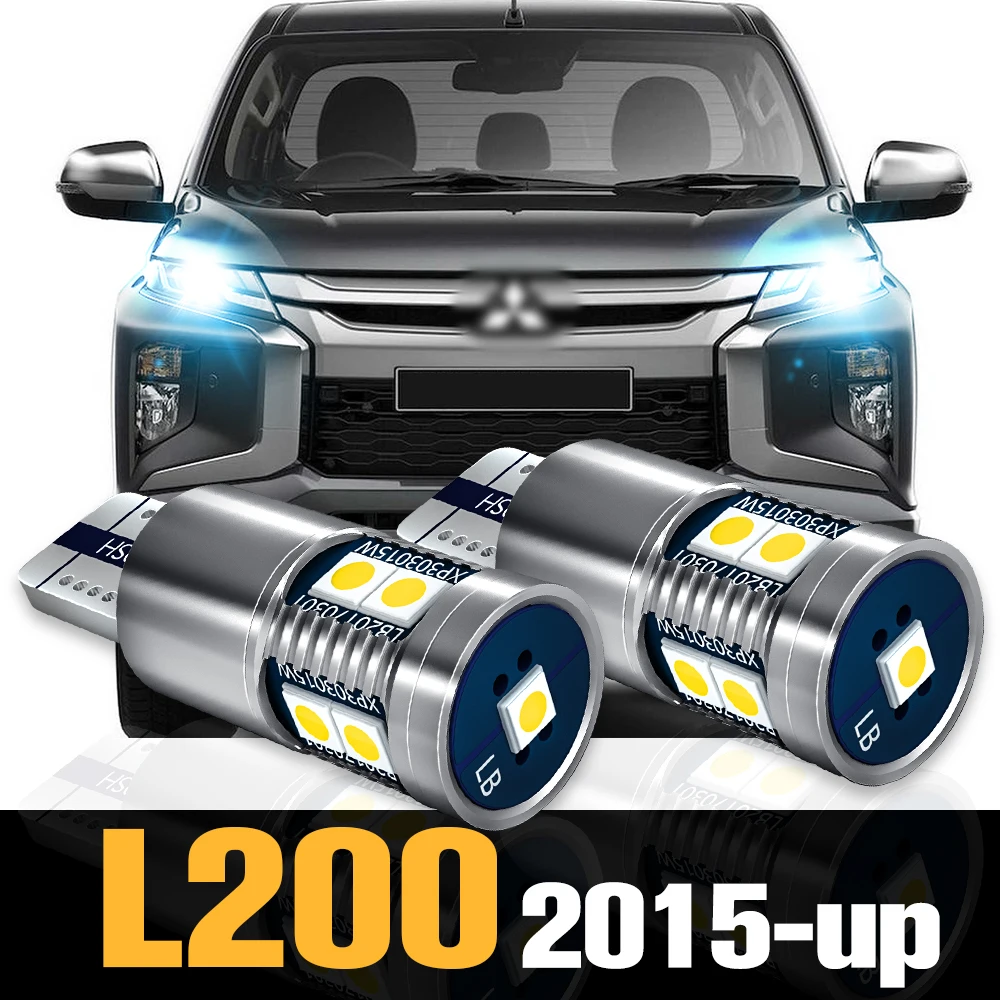 

2pcs Canbus LED Clearance Light Parking Lamp Accessories For Mitsubishi L200 2015 2016 2017