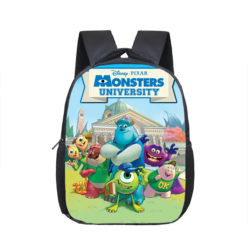 13 Inch Monsters University Kindergarten School Bag Cartoon Girl Boy Student Primary School Bookbag Waterproof Backpack Mochila