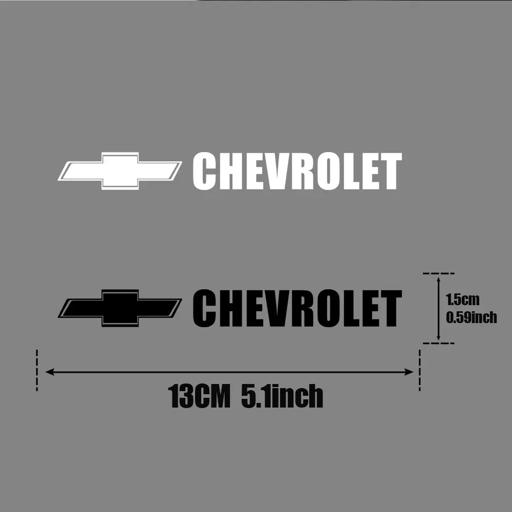 Car Logo Emblem Stickers Body Side Fender Badge Decal Sticker For Chevrolet Cruze Captiva Trax Malibu Tahoe Equinox Impala Sail