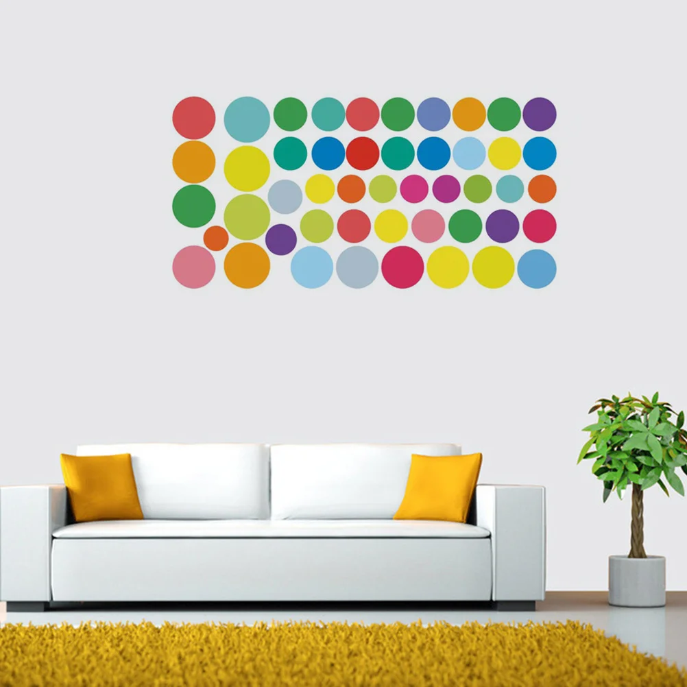 

1Set Colorful Dot Label Stickers Premium Round Adhesive Gift Tags Paper for Festival Party Scrapbook Gift Wrap Halloween