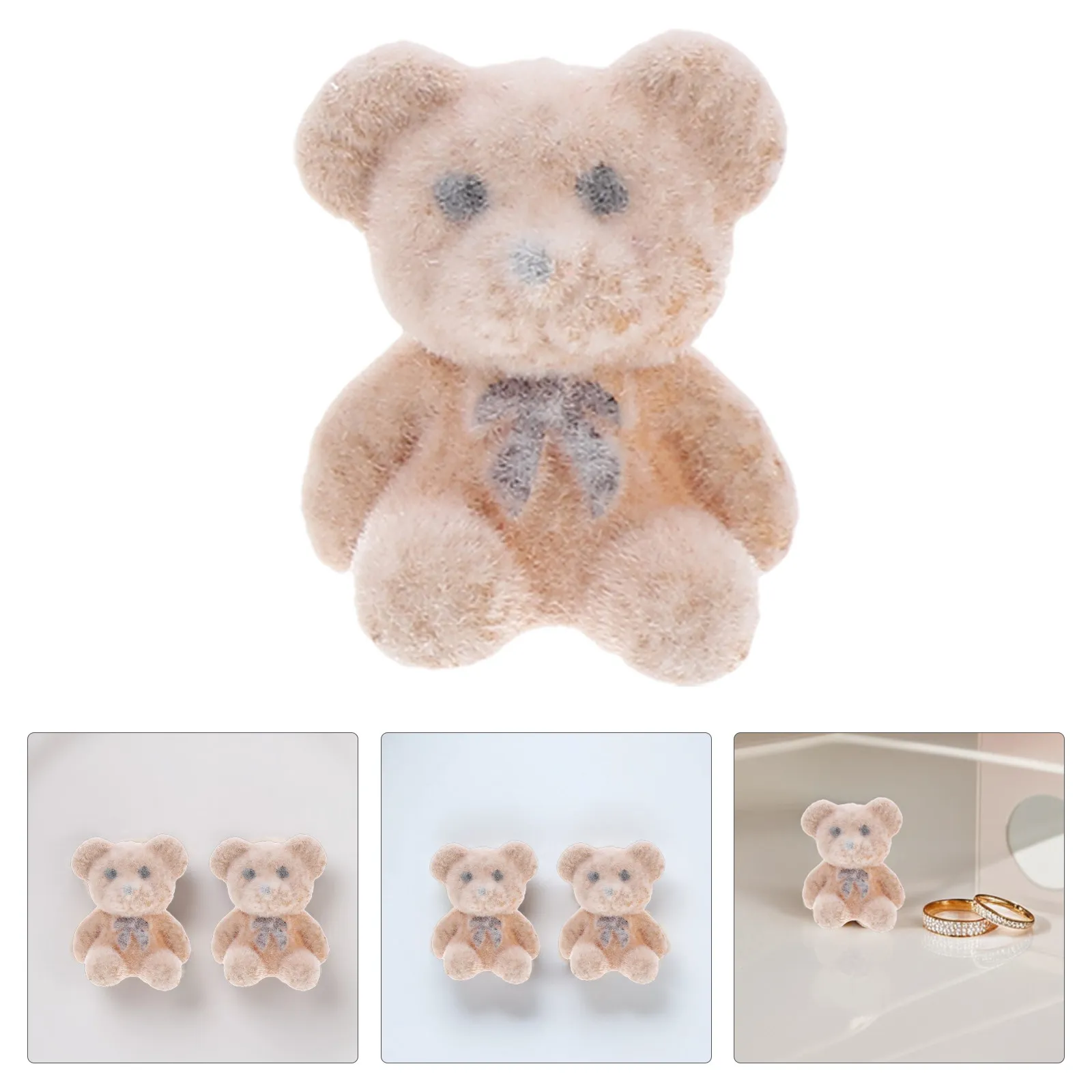 

15 шт. миниатюрных плюшевых мишек для украшения на день рождения, детского праздника, маленьких сумок, поделок и рукоделия