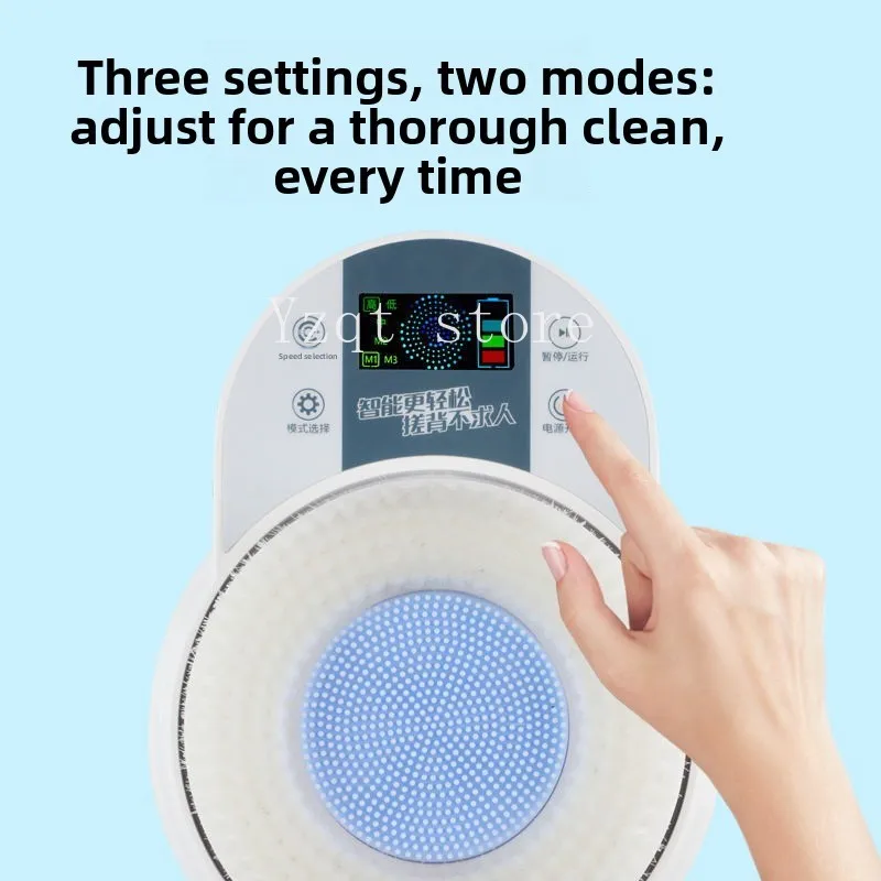 Electric bath brush Fully automatic  rubbing machine Rub back  brush Wall-mounted electric bath rubbing instrument