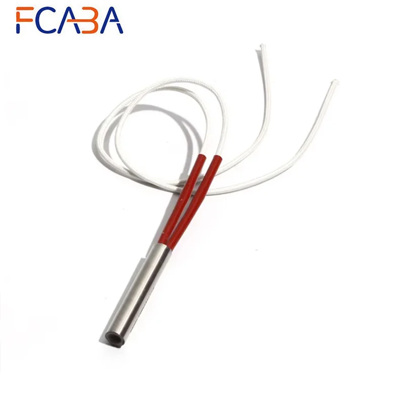 5PCS 9.5mm Diameter 25~35mm Length Cartridge Heater 110/220/380V Cylindrical 304SUS Tube 70/80/85/90/100W Electric Heating Part