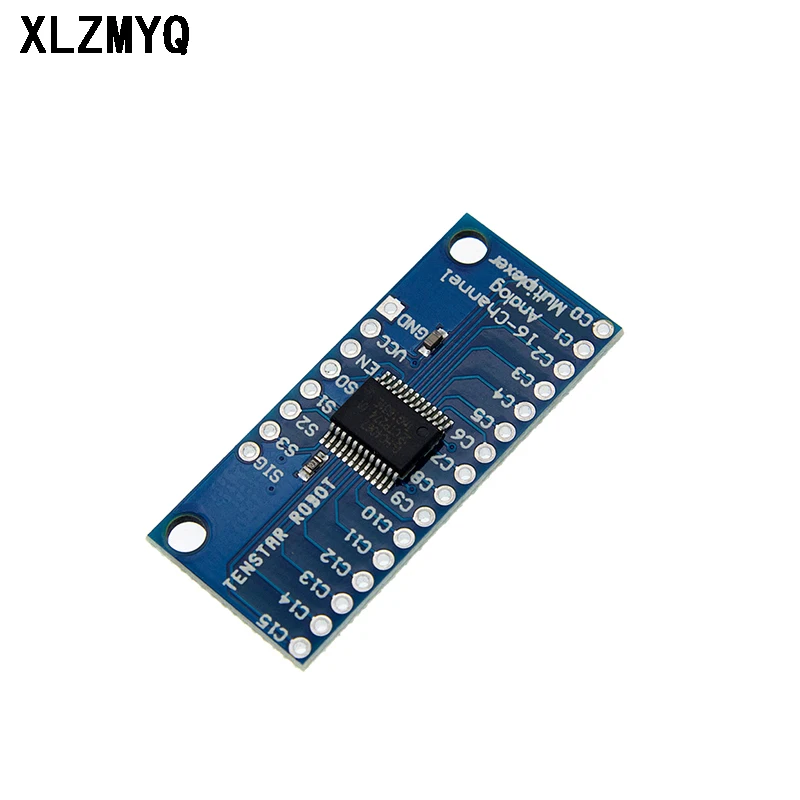 10 sztuk Smart Electronics CD74HC4067 CD4067 16-kanałowy analogowy cyfrowy multiplekser moduł tabliczki zaciskowej elektroniczny zestaw zrób to sam