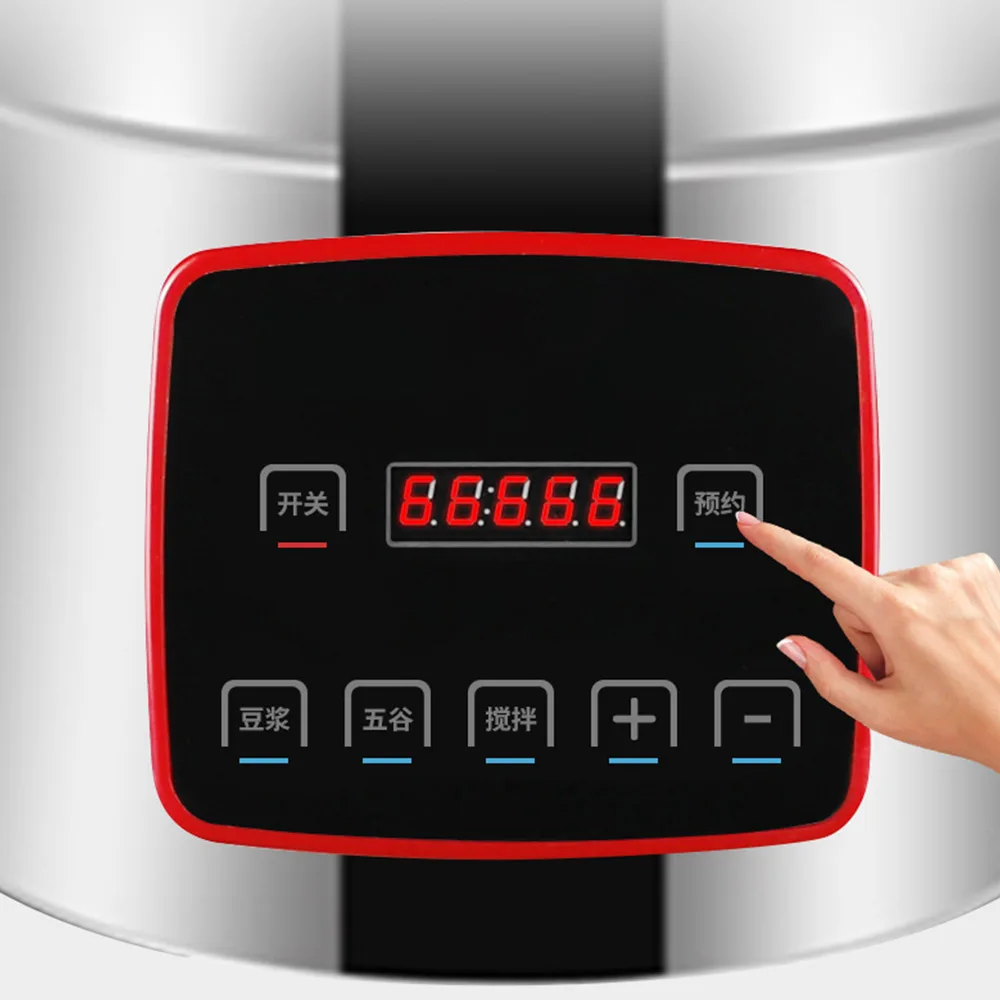 Espremedor doméstico máquina de leite de soja comercial automático máquina de leite de soja sem filtro