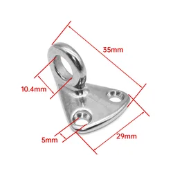1PCS Stainless Steel Fending Hook Fender Spring Hook Snap Attach Rope Boat Sail Tug Ship Marine Hardware Boat Accessories Custom