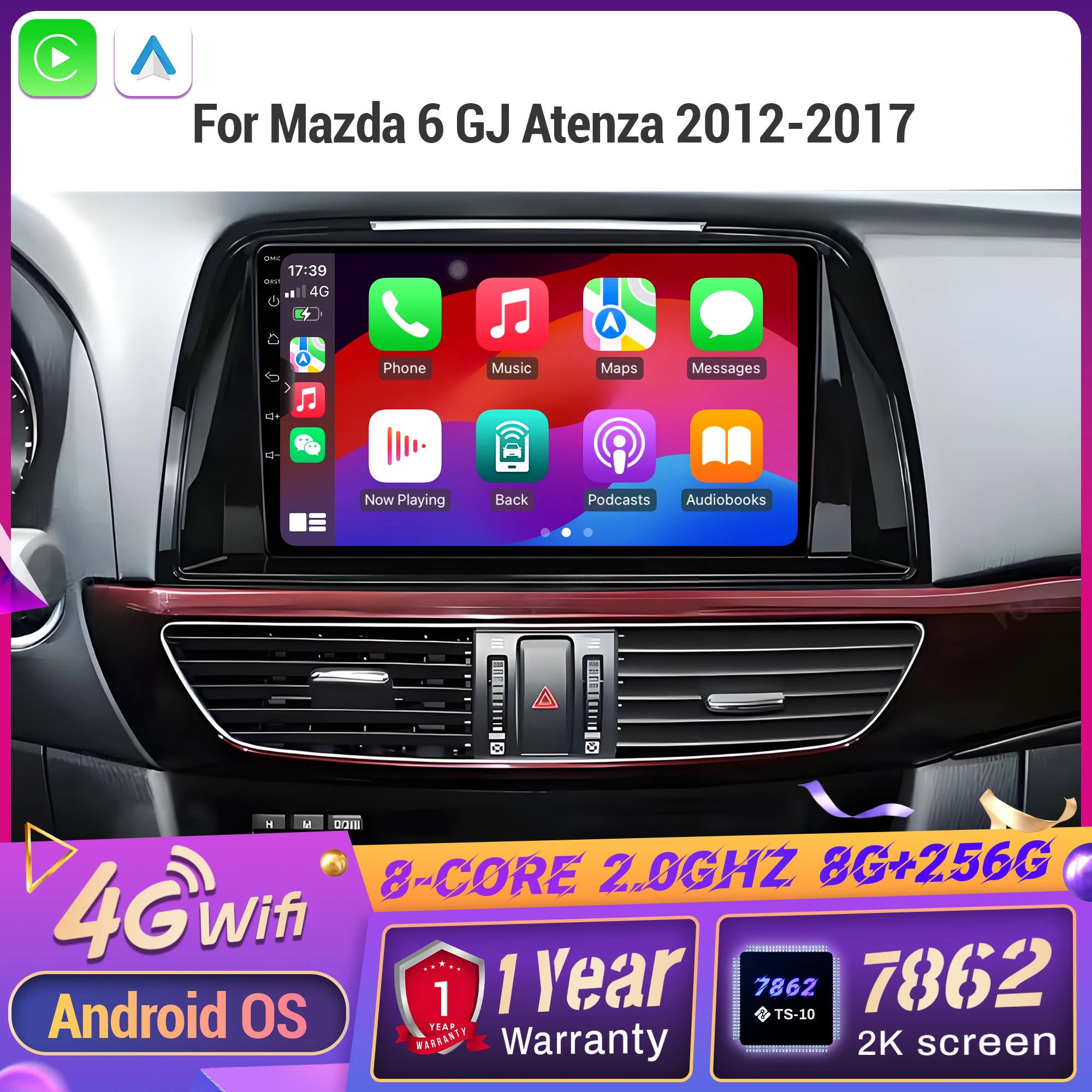 For Mazda 6 Gj Aten… - image