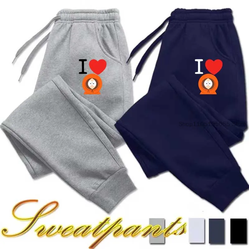 

South Park Series Long Pants Autumn and Winter Joggers Fashionable Casual and Versatile Everyday Sports Pants Unisex