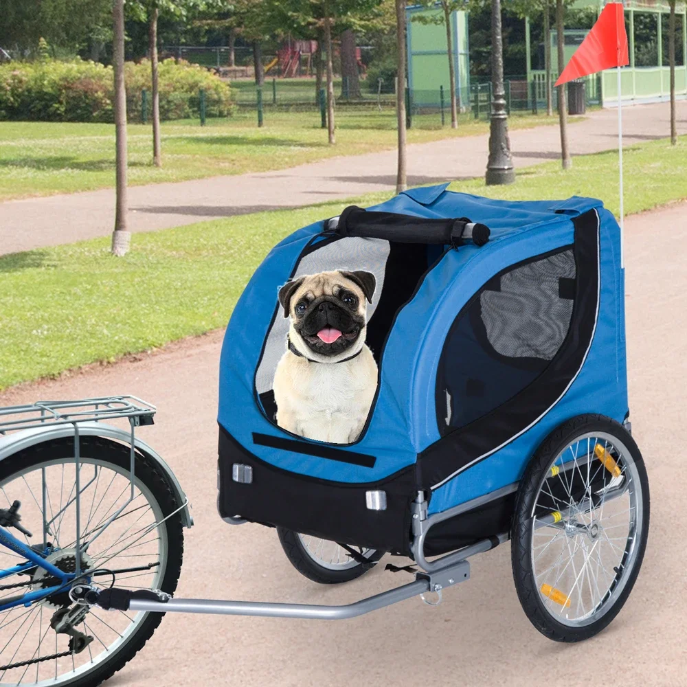 Best Sale Bicycle Trailer Landscaping 2in 1 Bicycle Trailer Kids Pet Trailer For Bicycle