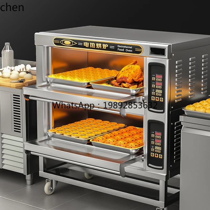 

Chuang Electric Oven Large Capacity Baking Special One-layer Double-layer Large Bread Pizza Cake Gas Oven