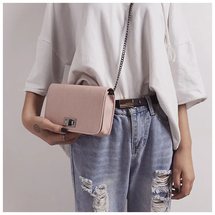 

Осенняя новая корейская зимняя модная повседневная простая универсальная повседневная сумка через плечо Yankee с цепочкой для путешествий, женская сумка через плечо