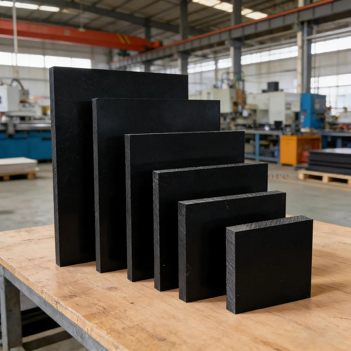 1/2Pcs Black ABS Plastic Sheet Plate 2-30mm Thick