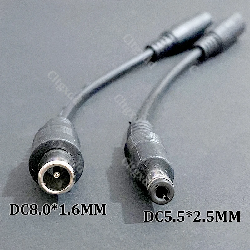 DC-Adapter-Konverterstecker 5,5mm*2,1mm Buchse auf XLR 3-polig 5,5*2,5mm 8,0*1,6mm RCA M12 M16 C13 Stecker Geeignet für Roller – Detail 9