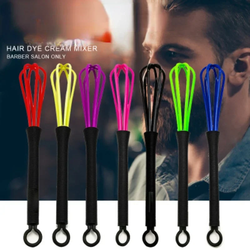 Mini Hair Color Mixer Barber Stirrer Blender Hair Care Styling Tools Salon Hairdressing Dye Cream Whisk Make Up 1Pc At Random