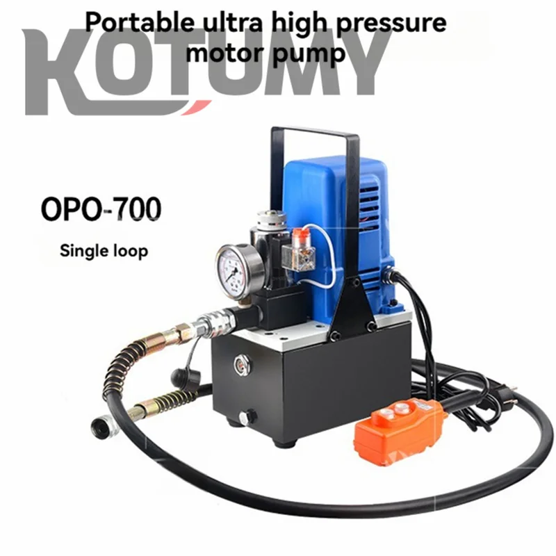 1200 ワットポータブル油圧電動ポンプ 700/700AB 0.7L/分油圧ポンプシングルおよびダブル高圧油圧ポンプ