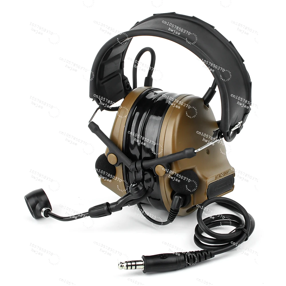 TAC-SKY C5 Headband Tactical Communication Headphone Hearing Protect Active Noise Reduction Pickup Headset WYS0117