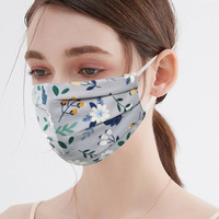 Breathable Cotton Printing Mask Anti-UV Washable Breathable Face Mask Skin-Friendly Anti Dust Riding Face Mask Outdoor Sports