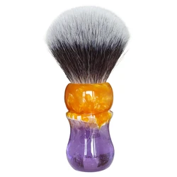 Dscosmetic Purple Gentle breeze G7 synthetic hair shaving brush with good backbone and soft fip