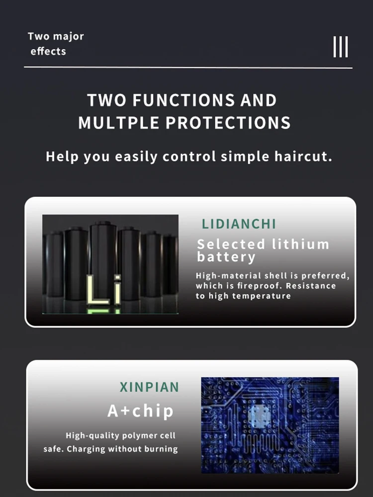 Usb перезаряжаемый беспроводной электрический триммер для волос в паху Kemei Km-2296, 2500 мАч, регулируемый триммер с литиевой батареей для мужчин