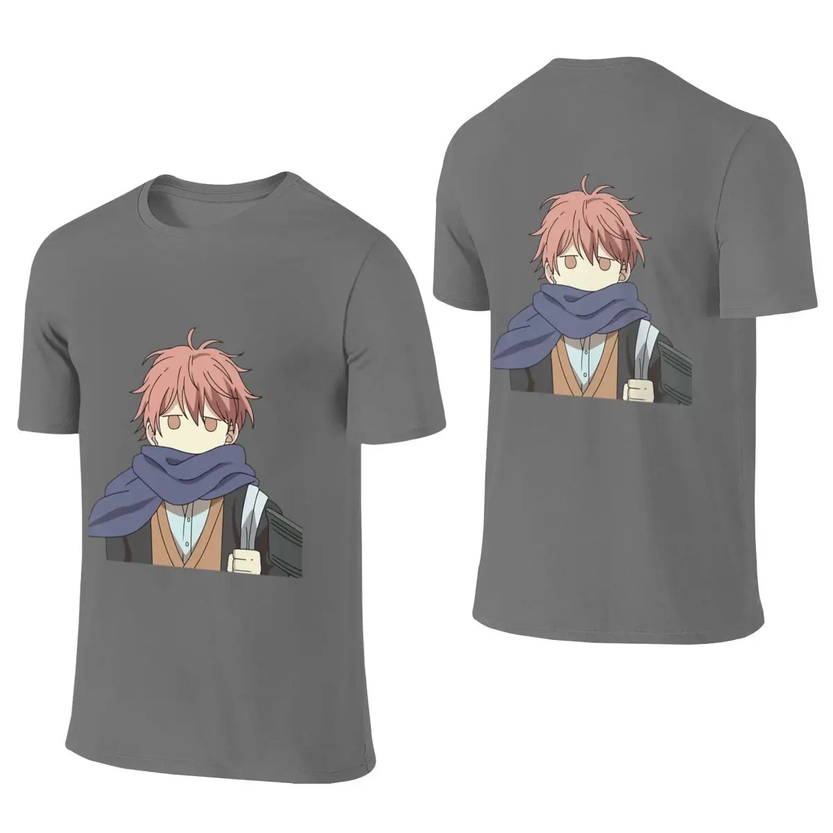 Mafuyu Sato Given Bl Anime Sweet Cool Reversible T-shirt Minimalist Japanese Style Heat Transfer Tee