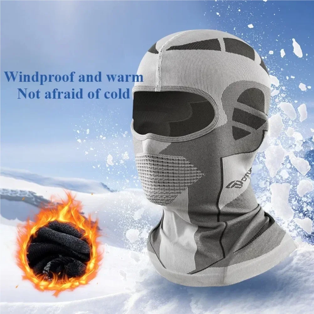 Thermal Scarf Balaclava All Face Mask Winter Warm Ski Hat Cold-Proof Cycling Hunting Head Neck Cover