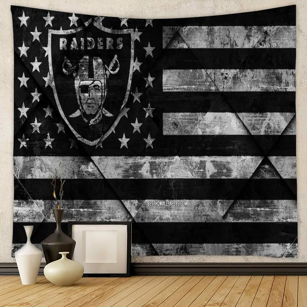 Las VegaS R-RaiderS Tapices Hippies para Colgar en la Pared, Arte de Ciencia Ficción, Decoración para el Hogar, Decoración Kawaii para Habitaciones
