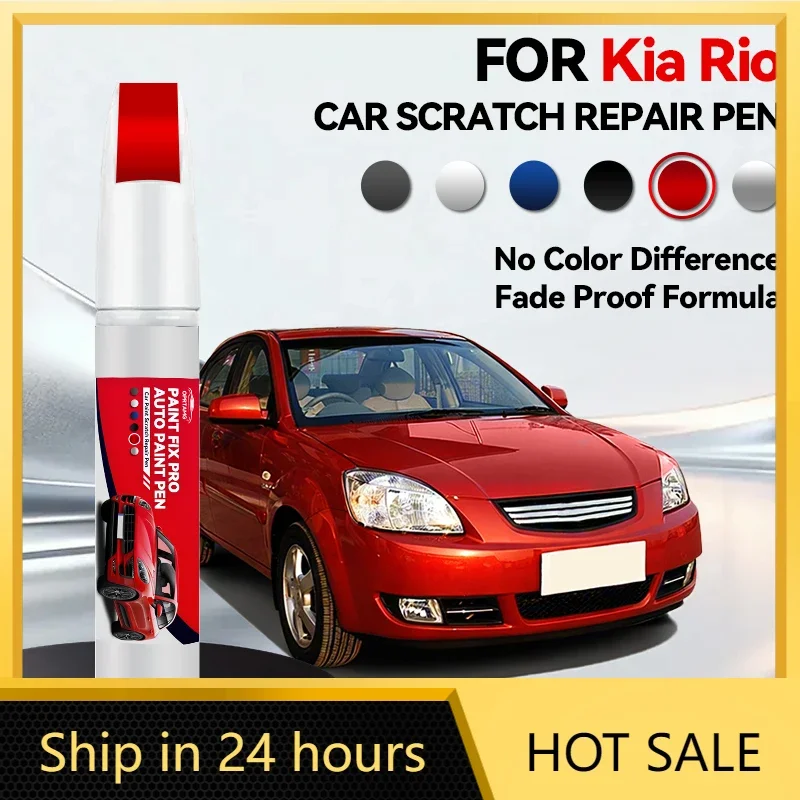 

Ручка-корректор для ремонта лакокрасочного покрытия автомобиля KIA Rio JB DC UB YB 2000-2025 гг., средство для удаления царапин, аксессуары для авто, черный, белый, серебристый
