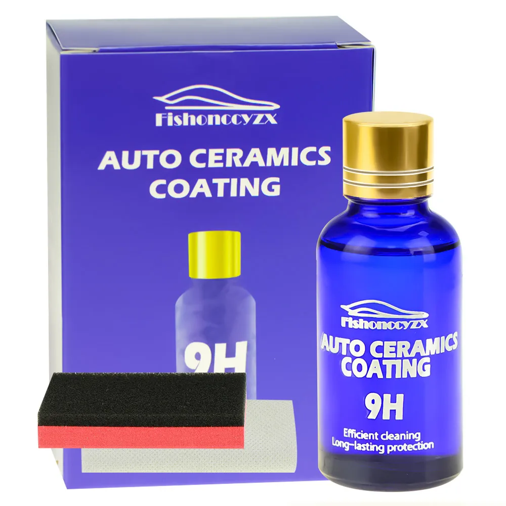 

9H Ceramic Car Coating Hydrochromo Paint Care Nano Top Quick Coat Polymer Detail Protection Liquid Wax Car Care Gloves