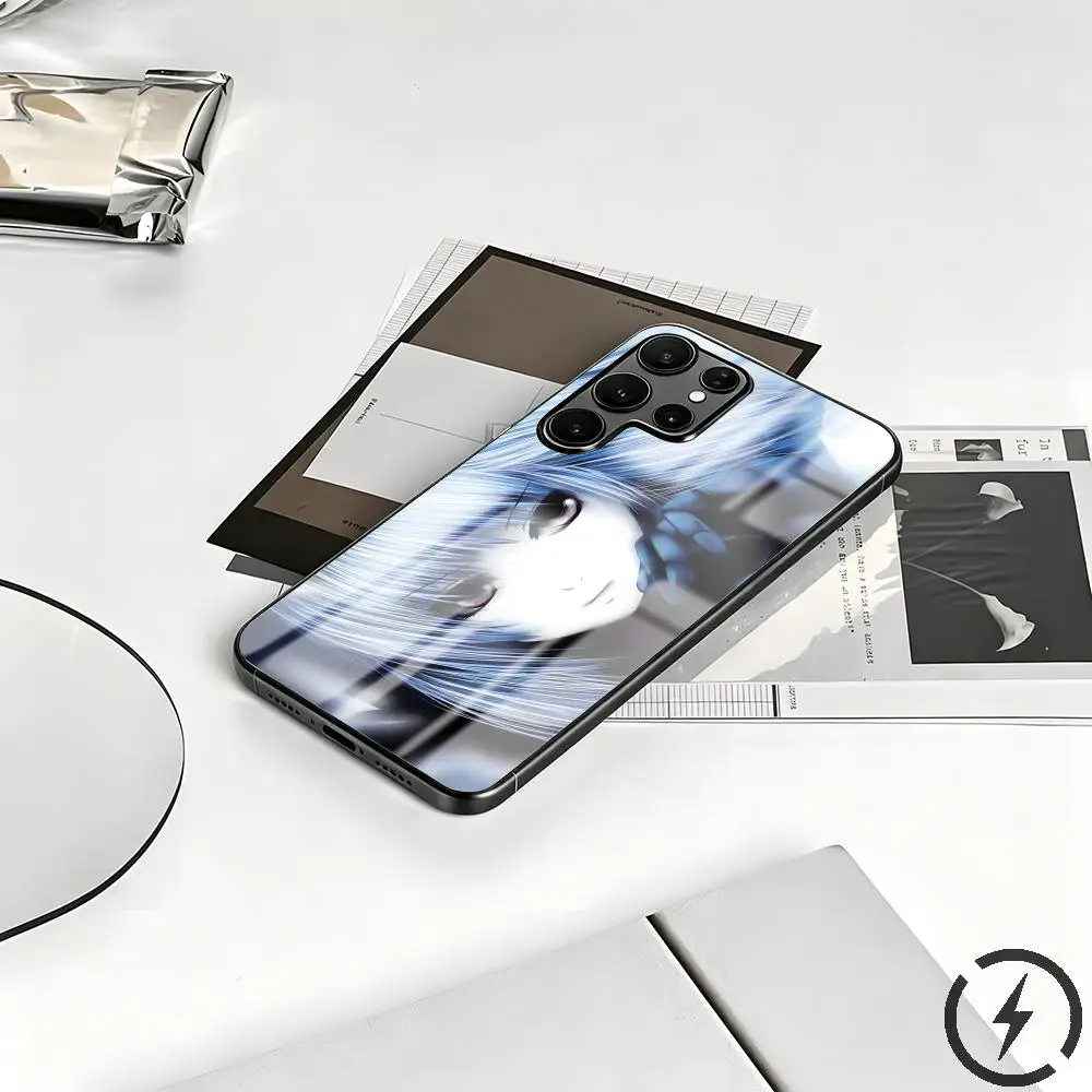 Kula Diamond Phone Case For Samsung S26 S25 S24 S23 S22 S21 S20 Plus Ultra Note20 Glass Magnetic Case