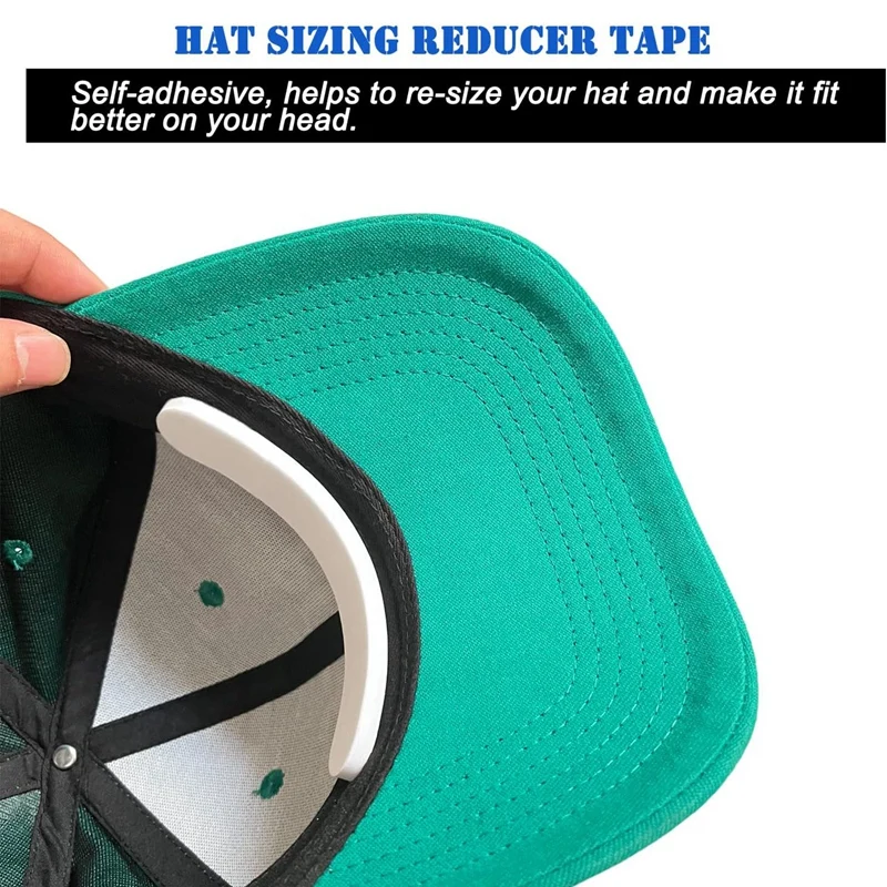 Hat Bill Bender, Hat Brim Bender, Hat Curving Band Brim Shaper For Caps, Comes With Hat Sizing Reducer Tape 2Pcs