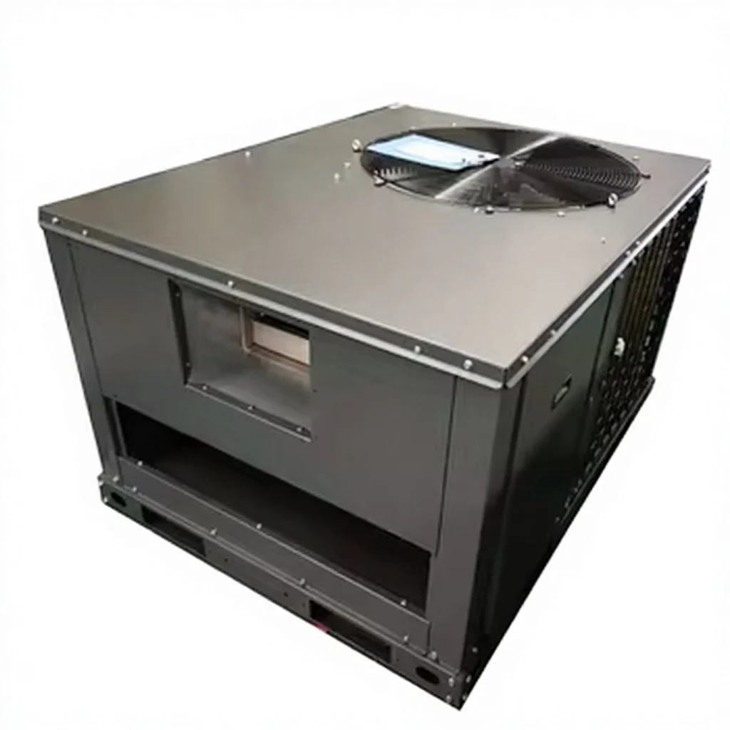6.2TR Rooftop Scroll Compressor Packaged Air Conditioner Unit Motor Pump 380-415V 3PH 50Hz R410A Eco-Friendly Commercial AC Unit