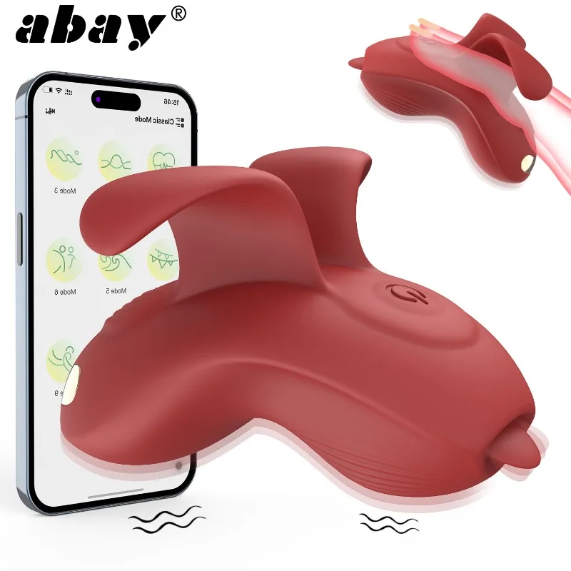 إصبع صغير هزاز الإناث الاستمناء المهبل اللسان لعق هزاز الإناث الحلمات البظر هزاز منتجات الكبار الجنس لعب