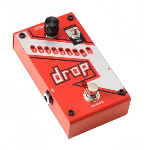 DIGITECH Drop dedicated polyphonic drop tune pedal with a momentary/latching switch