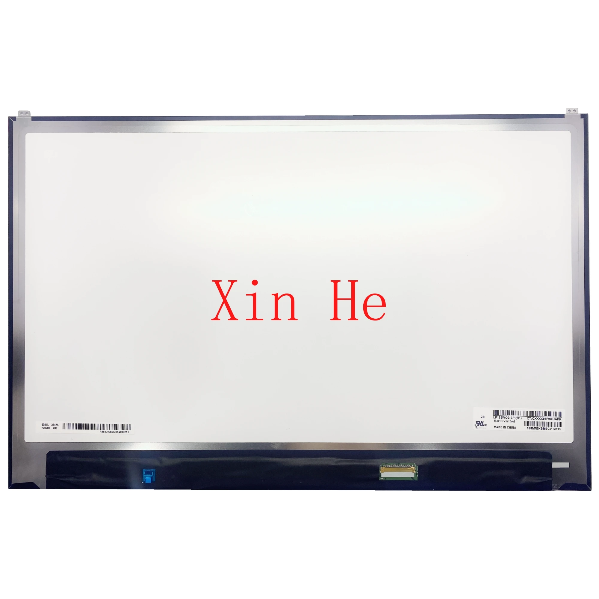 16.0'' 144Hz LP160WQ2-SPB1 LP160WQ2 SPB1 Laptop LCD Screen Display Panel IPS 2560(RGB)×1600