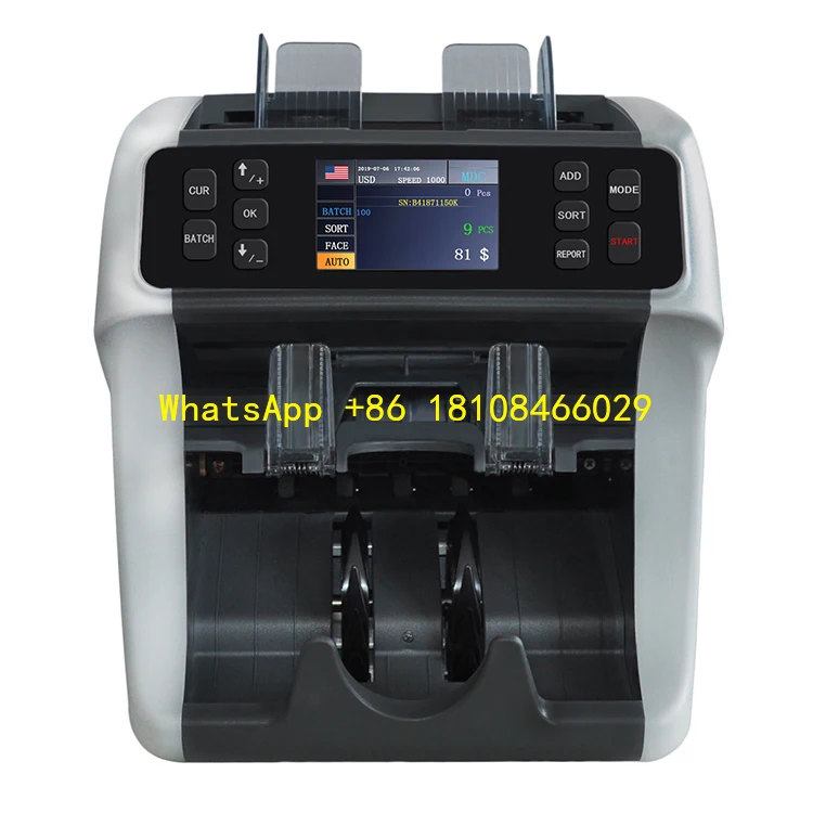 

Counter Cash Note Currency Counting Machine Money China Portable Bill Banknote Money