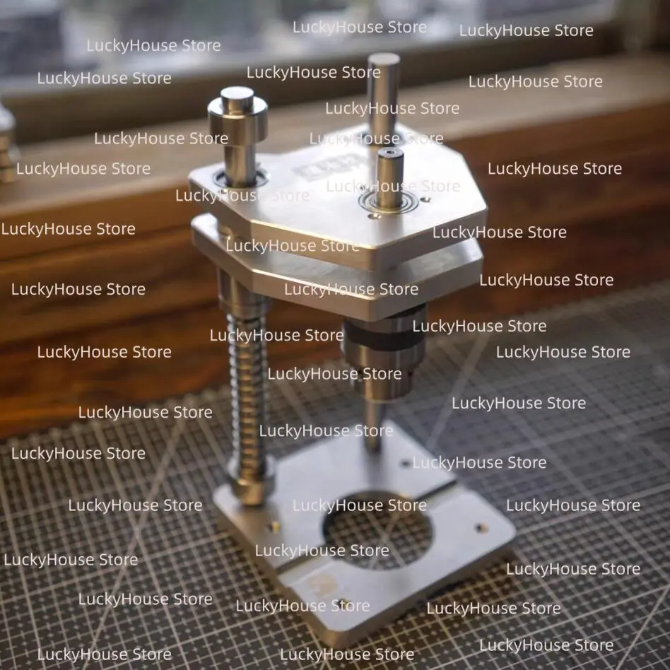Drill Press Stand Vertical Drilling Guide for Handheld Electric Drill Aluminum Profile DIY Woodworking Drill Holder