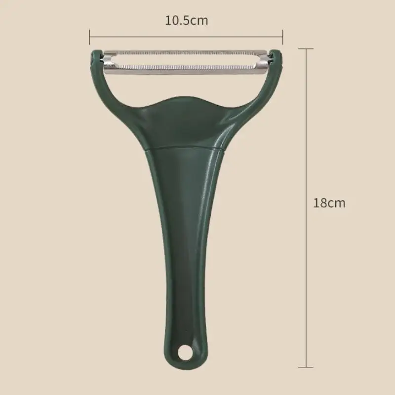1Pcs Stainless Steel Multi-function Vegetable Cucumber Chopper Cabbage Slicer Shredder Handheld Potato Peeler For Kitchen