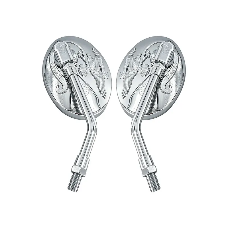 1 Pair M10 Anti-fall  Motorcycle Side Rearview Mirrors  Bike Rear View Mirror Holder For Scooter E-Bike