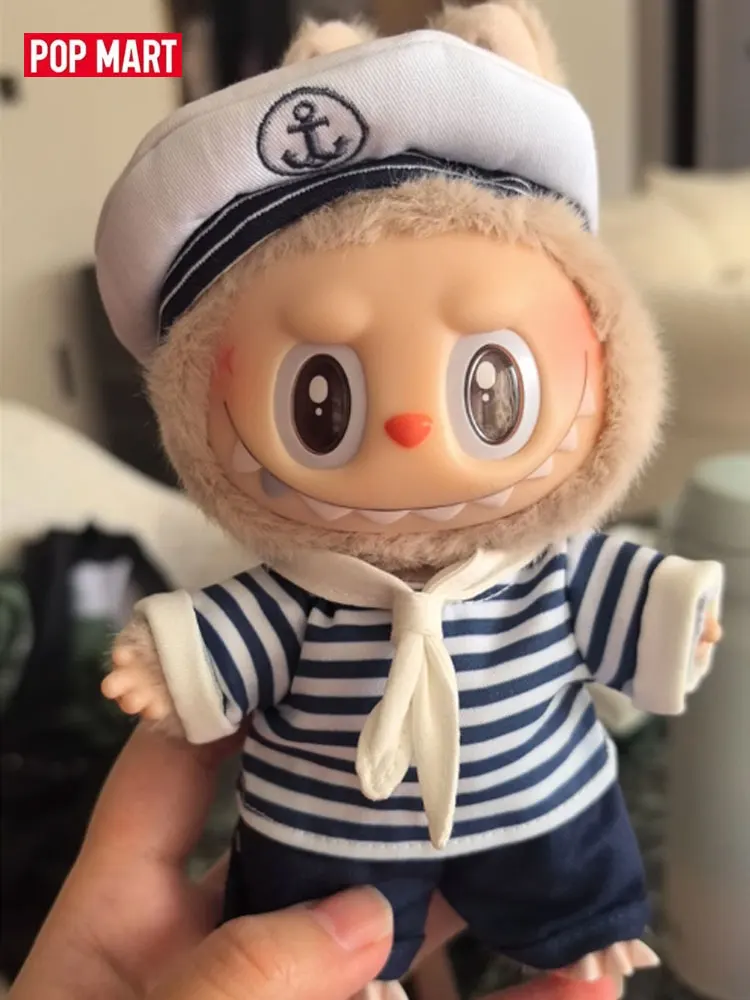 

POP MART LABUBU The Monsters Devliegende Series Sailor LABUBU Plush Doll Pendant Blind Box Toys Mystery Box Anime Action Figure