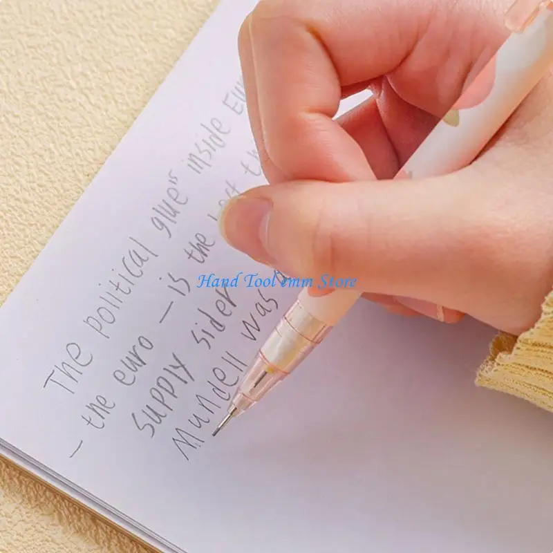 

H37F 6pcs/Set Mechanical Pencils с ластиком 0,5 мм фруктовых автоматических механических карандашей школьные принадлежности для