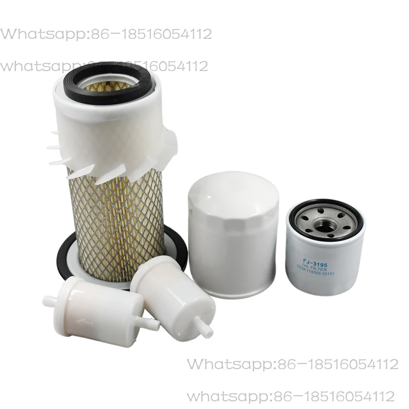 

Комплект фильтров HST для воздуха и масла 15852-11082 12581-43012 HH150-32430 66021-36060, совместимый с трактором G1700 G1800 G1900