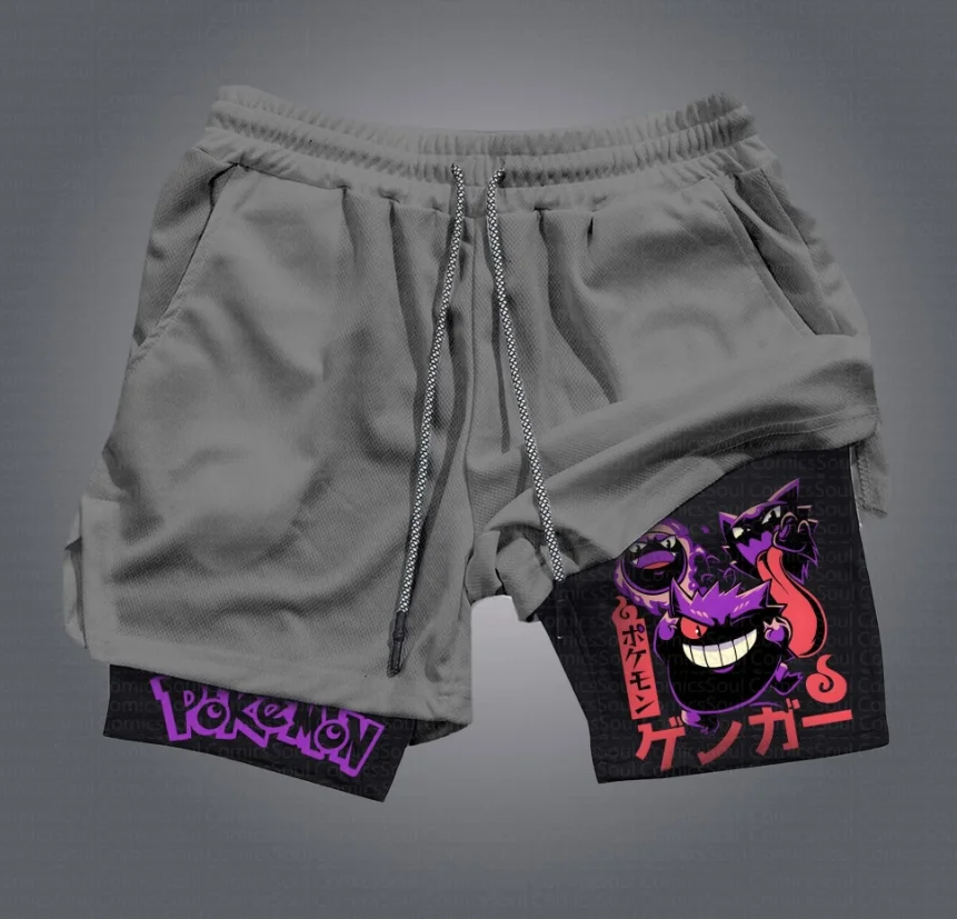 shorts-esportivos-oficiais-pokemon-anime-collaboration-shorts-unissex-estilo-kei-retro-respiravel-de-secagem-rapida-para-badminton