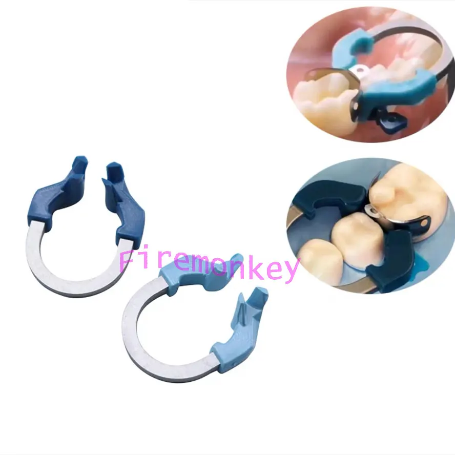 Dental Matrix Bands NITI Metal Matrices Clamp Ring Sectional Contoured Matrix System Nickel Titanium Clamping Ring Dentist Tools