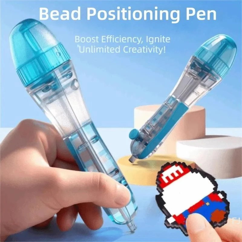 [YU]Perler Beads Pen DIY Tools Children Puzzles Automatic Press Upgraded Bead Tool Bead Art Crafting Children Puzzles Accessory