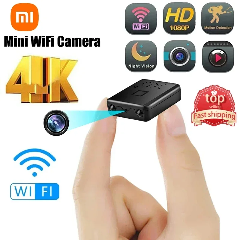 Xiaomi Mini Wi-Fi камера XD Pro Full HD 4K 5G ночного видения удаленный мониторинг безопасности защита дома водонепроницаемый видеорегистратор