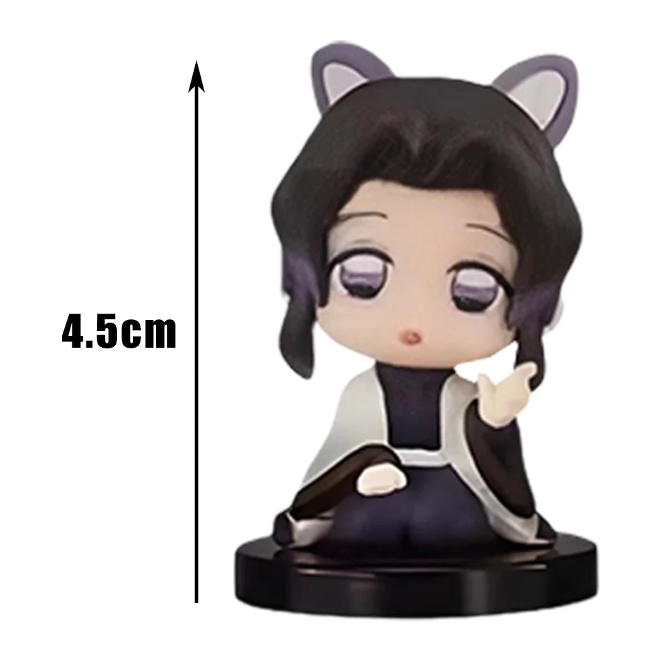 Dämonentöter Figur und Y Anime Dämonentöter: Kimetsu no Yaiba Q Version Shichiching Tanjiro Nidouzi Inosuke Zenizu PVD Figur Modell Puppe Technique fts